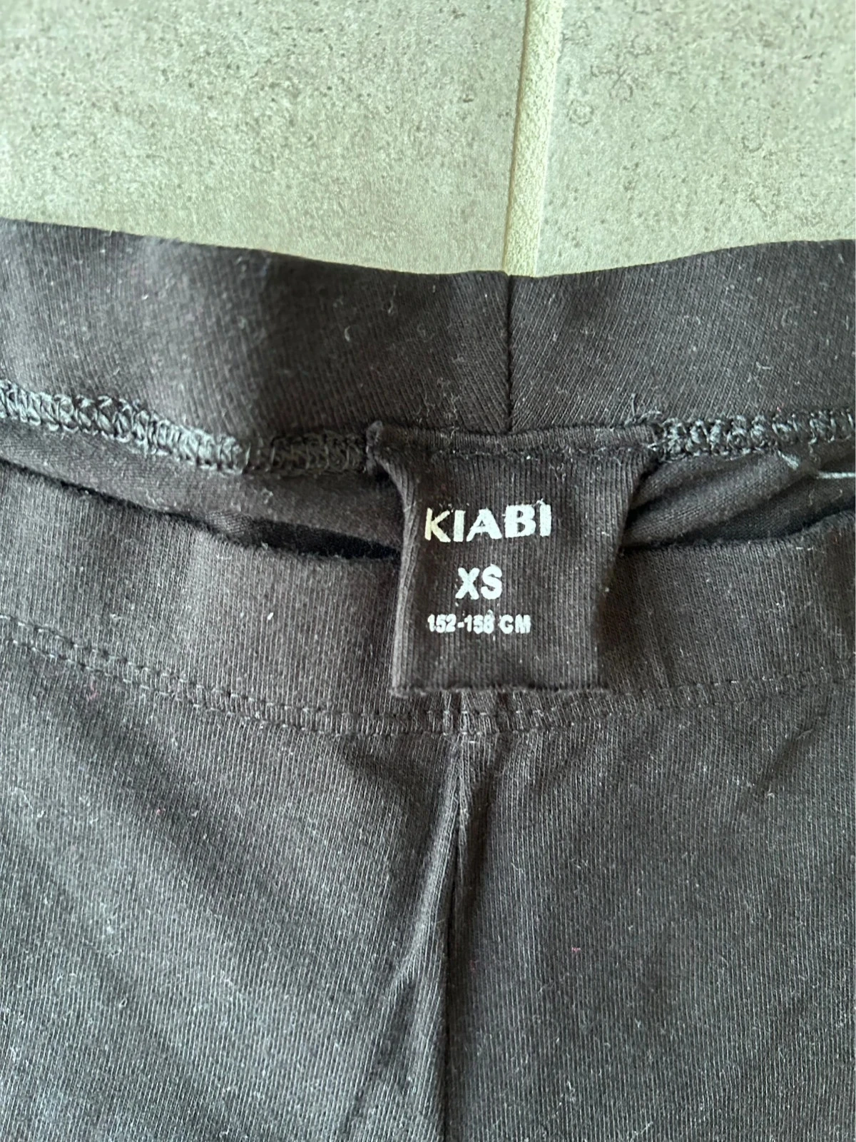 Lote de 2 leggings para crianças de 12 anos Kiabi preto – photo 2